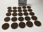 25 Discs 3m 07453 Coarse Brown 2" Hookit Scotch Brite Surface Conditioning Disc. Fixed Price $22.45.