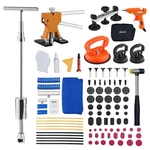 Vevor Dent Puller Kit, 100 Pcs Paintless Removal Kit With Golden.... Fixed Price $76.99.