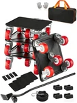 Vevor Furniture Dolly Heavy Duty Mover With 5 Wheels 3474 Lbs Capacity. Fixed Price $46.90.