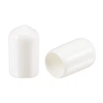 Uxcell 100pcs Round Rubber End Caps 3/8"(10mm) White Vinyl Cover 10mm,. Fixed Price $15.99.