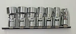 John Deere Ty24812 3/8-inch Drive 7-piece Flex Socket Set 3/8" - 3/4". Fixed Price $49.99.