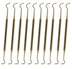 (10 Pack) Captain O-ring - Brass Pick Tool (no Scratch) P/n: Opick-br. Fixed Price $102.99.