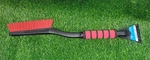 25 Mallory 532 Snowbrush With Ice Scraper Comfort Handle Red Usa Made. Fixed Price $13.49.