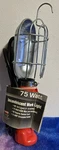 New Bayco: Incandescent Work Light/ Lamp 6 Ft Cord 75 Watt In Metal Cage Fl-407r. Fixed Price $19.99.