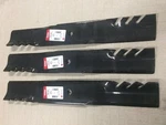 Set/3 60" Gator Blades For Ariens Apex 60, Max Zoom, Zenith 60 Zero-turn Mowers. Fixed Price $61.95.