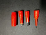 4 Piece Cementex Insulated Socket Set 3/8" Dr ,12 Pt 5/8", 7/16" & 7/32"hex. Fixed Price $110.00.