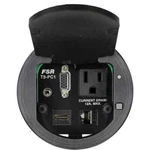 Fsr T3-pc1dcp-blk - Cable Pull Round Table Box Audio/video New Open. Fixed Price $199.95.