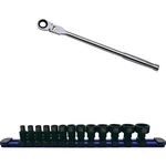 Astro Tools 78113 13 Piece 1/4 Drive Nano Impact Socket Set And Ratchet. Fixed Price $85.00.