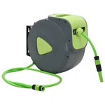 Automatic Retractable Water Hose Reel Wall Mounted 98.4'+6.6'. Fixed Price $188.96.