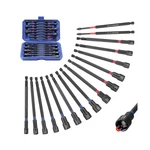 Workpro 16-piece Magnetic Nut Driver Set And Bit, 6" Long Drivers, Metric.... Fixed Price $46.65.