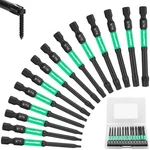 Grenpro 14pc Impact Driver Torx Bit Set, Magnetic Screwdriver Security A.... Fixed Price $30.12.