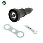 Electric Professional Rivet Nut Gun Adaptor Insert Cordless Power Drill Tool Kit. Fixed Price $12.07.