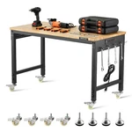 Vevor 48-inch Adjustable Workbench, 2000 Lbs Load, Work Bench With Power Outlet,. Fixed Price $216.73.