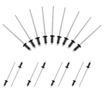 3/32" X 1/4" Black Aluminum Blind Pop Rivet Marine Fastener Boat 100 Pcs. Fixed Price $14.01.