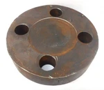 Unknown Brand, Blind Flange, Od 7", Thickness 1-1/2", Bolt Circle 3-1/2". Fixed Price $20.00.