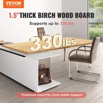 Vevor Wood Table Top, Holds Up To 330 Lb, 59.1" X 29.5" 1.5" Rectangular Count. Fixed Price $346.61.