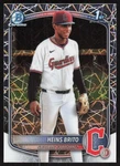 Heins Brito 2025 Bowman Chrome Prospects Laser #bcp-203 Cleveland Guardians. Fixed Price $1.30.
