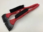 Made In Usa - Hopkins Red Snow Ice Scraper & Brush Combo 2 Pack. Fixed Price $13.45.
