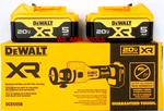 Dewalt Dce555b 20v Xr Brushless Rotary Drywall Cut-out, 2) Dcb205 5.0 Ah Battery. Fixed Price $219.97.