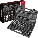 208-pc Master Screwdriver Bit Set, 1/4" Hex Shank Bits, Nut Driver. Fixed Price $29.99.