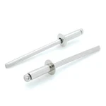 304 Stainless Steel Blind Rivets (#4-4) 1/8" Diameter X 1/4" Grip, 100 Qty (bcp1. Fixed Price $12.45.