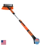 Ajimy 3in1 Snow Brush Ice Scraper Car Windshield Extendable Heavy Duty Broo. Fixed Price $52.18.