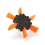 Dico Products 4" Nyalox Flap Brush 120grit (orange). Fixed Price $16.99.