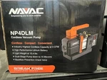 Navac Np4dlm Cordless Vacuum Pump W/battery Nbp2 18v Li-ion. Fixed Price $850.00.