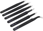 6pcs Precision Tweezers Set, Upgraded Anti-static Stainless Steel Curved Of Twee. Fixed Price $11.19.