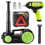 Rogtz Upgraded Electric Hydraulic Car Jack Kit 5 Ton 12v Portable Lift Range .... Fixed Price $148.54.
