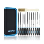 Libraton Small File Set, Needle Diamond Files 13pcs, 6pcs Jewlers & 6 Steel F.... Fixed Price $26.12.
