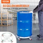 2pcs 55 Gallon Heavy Duty Drum Dolly, 1000 Lbs Load Capacity, For Handling. Fixed Price $88.35.