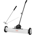 Vevor 24-inch Magnetic Sweeper With Wheels Telescoping Pickup Tool. Fixed Price $80.30.