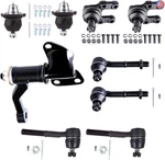 Ocpty Front Outer Inner Tie Rod End Upper Lower Ball Joints Idler Arm Fit. Fixed Price $167.00.