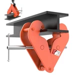 Yatointo Vertical Beam Clamp - 6600lbs/3 Ton Capacity, 6600 Lbs, Orange. Fixed Price $90.24.