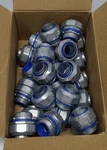 25 Pack Zinc Liquid Tight Straight Connector, 1 Inch Electrical Connectors. Fixed Price $68.00.
