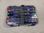 Kobalt 10-piece Precision Screwdriver Set With Case #0525844. Fixed Price $28.99.
