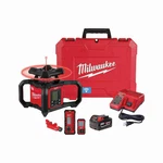 Milwaukee Tool 3704-21 M18 Red Exterior Dual Slope Rotary Laser Level Kit W/. Fixed Price $2399.00.