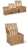 Storage Boxes 3 Pieces Bamboo Vidaxl. Fixed Price $150.00.