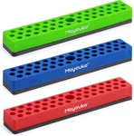 3pcs 1/4" Magnetic Hex Bit Holder Rack Organizer, 129 Holes, 1/4-inch Drill. Fixed Price $42.77.