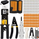 Taiwain Cat5 Cat6 Rj45 Crimp Tool Kit Lan Cable Tester Network Crimper Crimping. Fixed Price $51.80.
