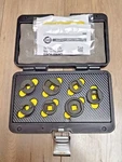Esco 1/2" Dr 7pc Master Hd Truck Spring Shackle Pin Bolt Socket Set + Case. Fixed Price $260.39.