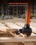 Vevor Pallet Buster Tool - 44" Carbon Steel Handle, Heavy Duty 2000 Lbs Capacity. Fixed Price $70.90.