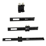3pcs Black Metal Woodworking Ruler, Adjustable 6/8/12 Inch Precision. Fixed Price $26.84.