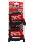 Milwaukee 25 Ft Magnetic Tape Measure 2-pack With 15' Reach 48-22-0325fx New!. Fixed Price $34.99.