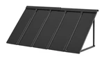 Vevor Metal Awning 56x24" Window Door Canopy Steel Frame Rain Snow Sun Shield. Fixed Price $114.99.
