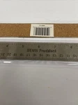 Breman Precision 2 Pack Metal 12 Inch Stainless Steel Corked Backed Ruler. Fixed Price $18.00.