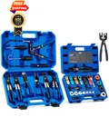 Orion Motor Tech Fuel Line Disconnect & Hose Clamp Pliers Tool Set, 35pc Blue. Fixed Price $124.98.