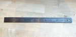 Shop Fox D2828 12-inch / 300mm 2-sided Stainless Steel Ruler. Fixed Price $7.00.