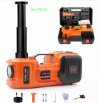 5ton 12v Electric Car Jack Kit W/ Inflator, 6.1 17.7" Lift For Suv/sedan. Fixed Price $71.99.